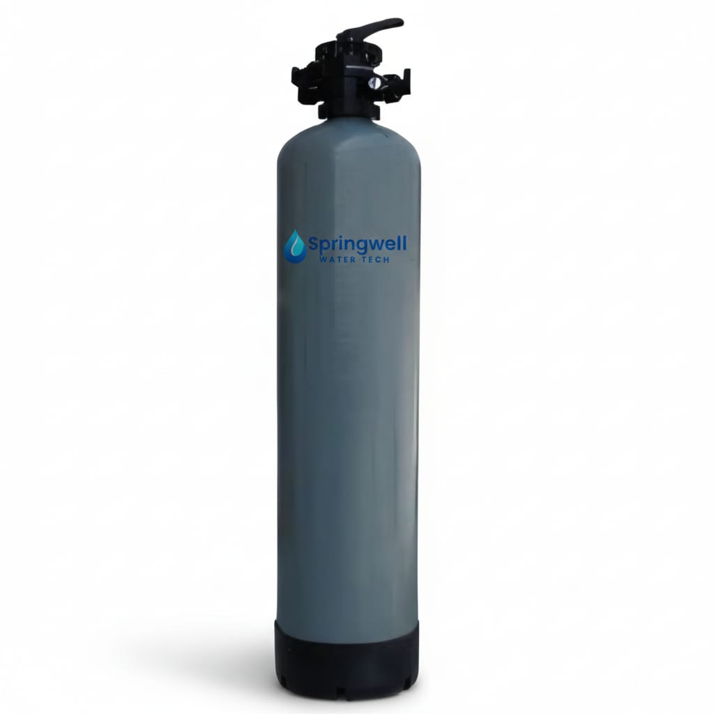 Springwell Automatic Sand Filter FRP pressure vessel with digital automatic multiport valve